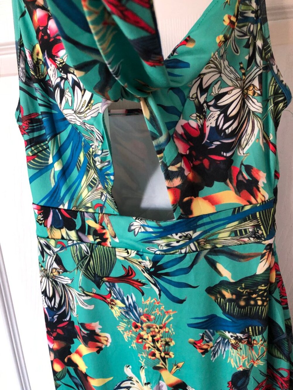 Long maxi sexy low-cut bohemian dress, beach summer dress for women, sexy - Picture 9 of 13